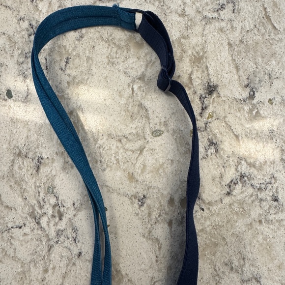 Women's Gilligan & O'Malley 38D  aqua blue lace sheer bra - Picture 7 of 14